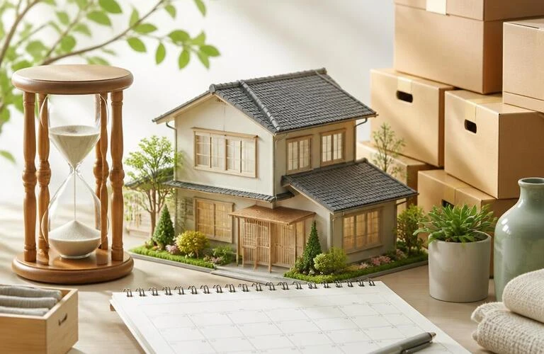 実家じまいをスムーズに進めるために、最適な期間とサポートをご提供します